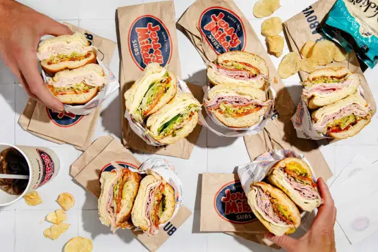 Jersey Mike's featured sandwiches