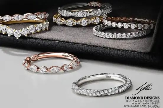 Eternity diamond rings at Scott's Diamond Designs