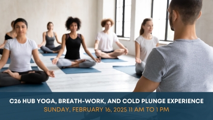 C26 Hub: Yoga, Breath-Work and Cold Plunge Experience - Bluhawk